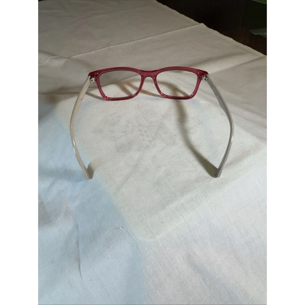 RAY-BAN JR RB1562 3747 Burgundy Crystal/Beige Eyeglasses‎ Frame 48-16-125